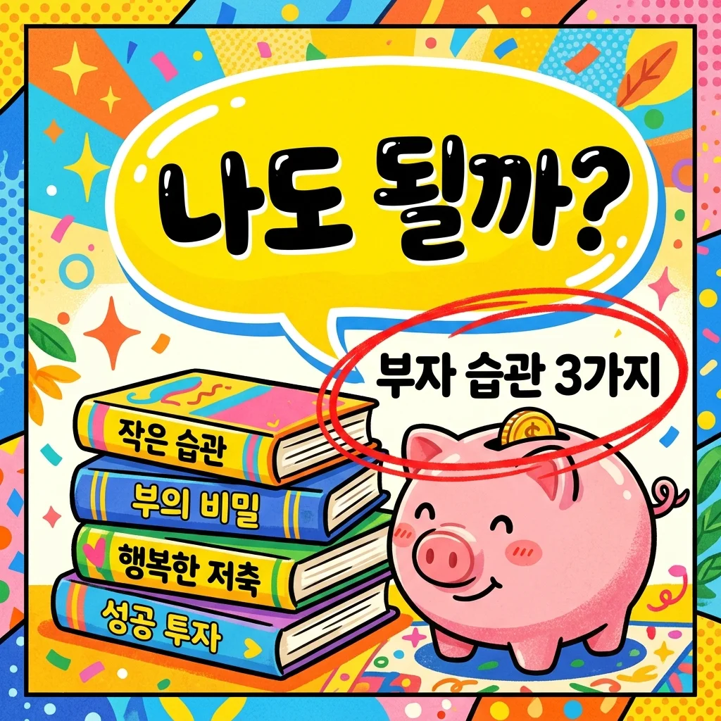 억만장자 부자 습관, 제가 직접 따라해보고 느낀 진짜 차이점 3가지