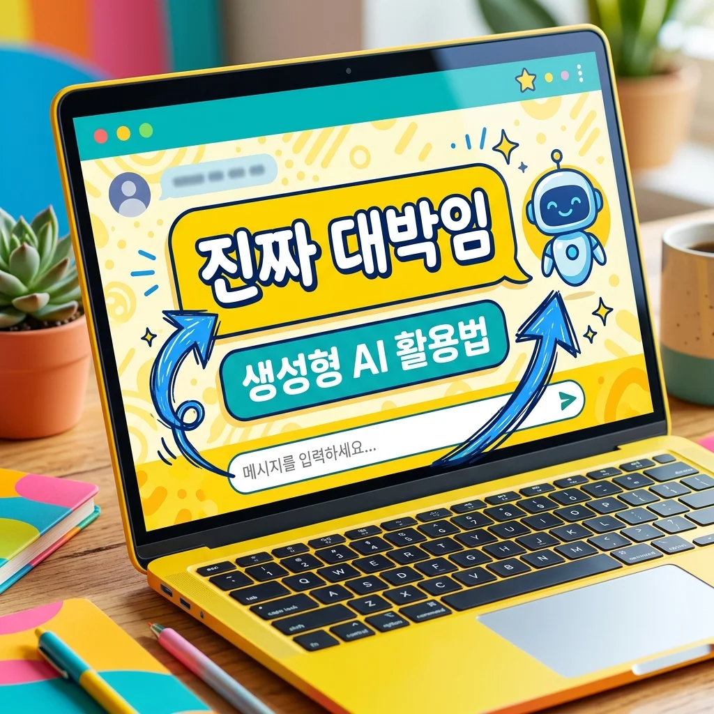 생성형 AI 직접 써보니 소름 돋네요! 업무 효율 2배 높이는 꿀팁