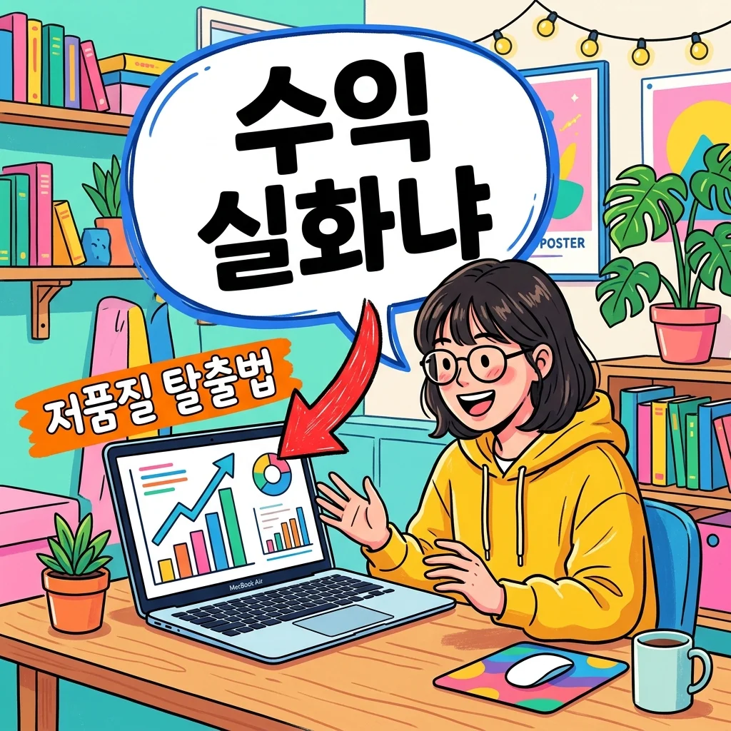 쿠팡파트너스 수익 0원 탈출? 직접 해보고 깨달은 안 짤리는 방법