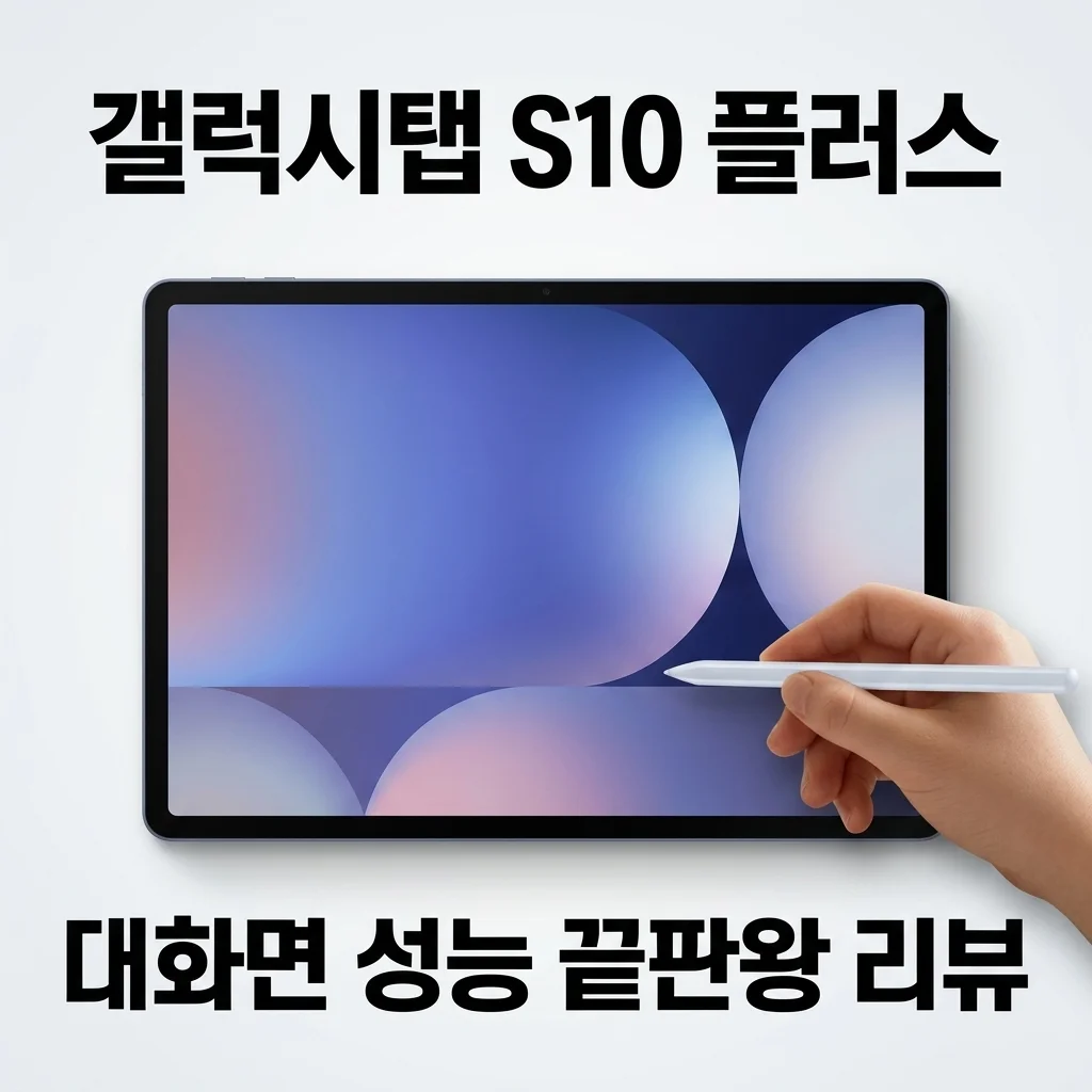 갤럭시탭 S10 플러스 WIFI 256GB 12.4형, 대화면 성능의 끝판왕 리뷰