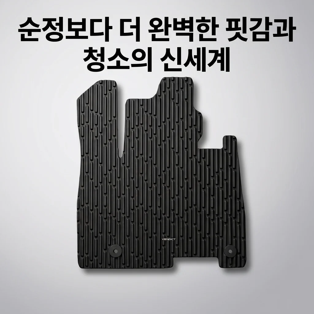 벤딕트 TPE 카매트 에어핏, 순정보다 더 완벽한 핏감과 청소의 신세계