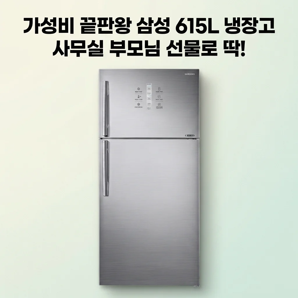 삼성 냉장고 600리터 615L 사무실 부모님 선물 가성비 끝판왕 추천