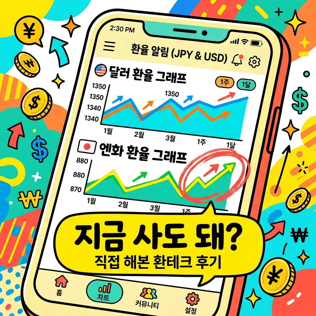환테크, 엔화 900원대 무작정 들어갔다가 깨달은 3가지 후기