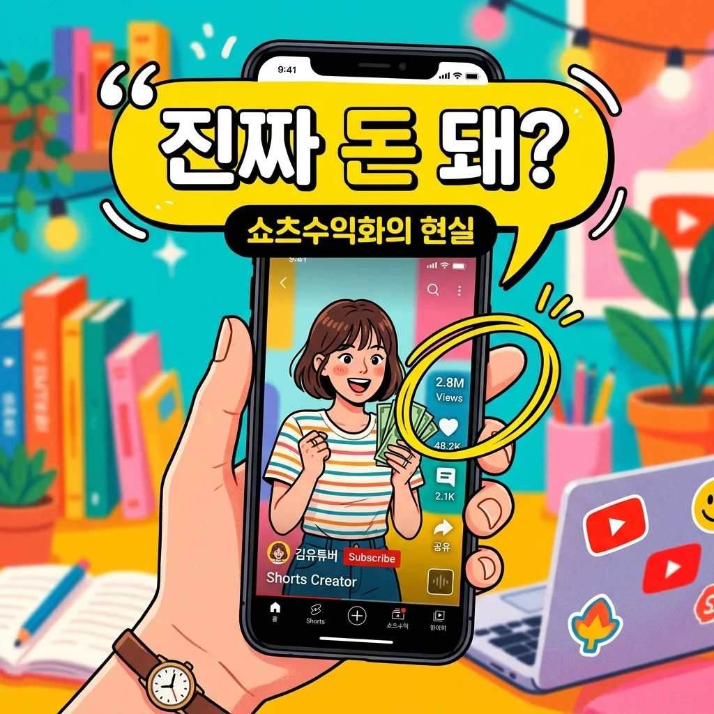쇼츠수익화, 조회수만 믿다간 낭패? 3개월 만에 수익 낸 현실 비법