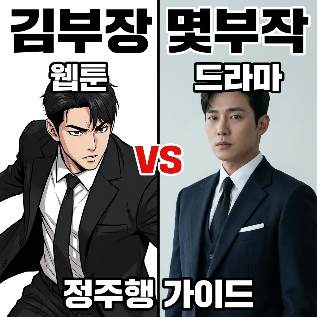 김부장 몇부작 드라마 정주행 가이드 웹툰 원작 정보 총정리