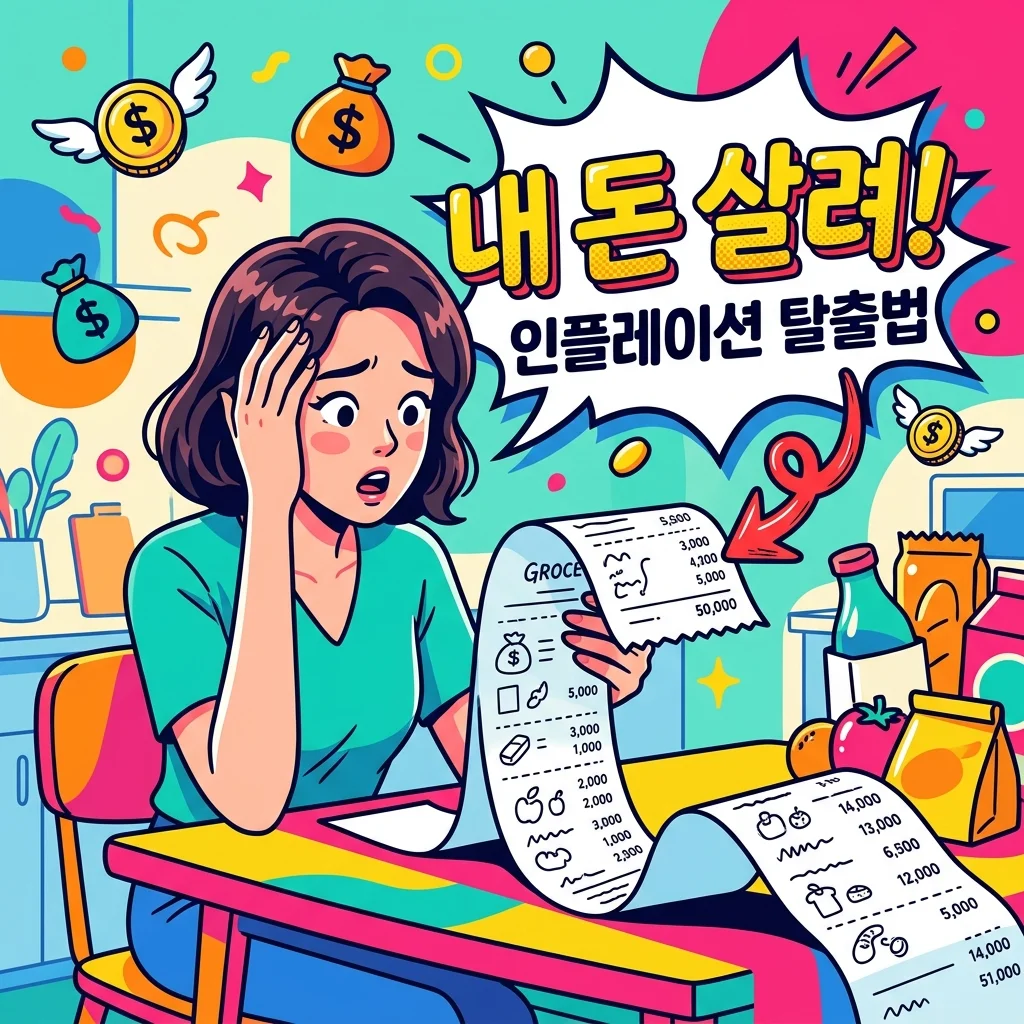 인플레이션 대비법, 월급 빼고 다 오를 때 제가 효과 본 자산 방어 전략