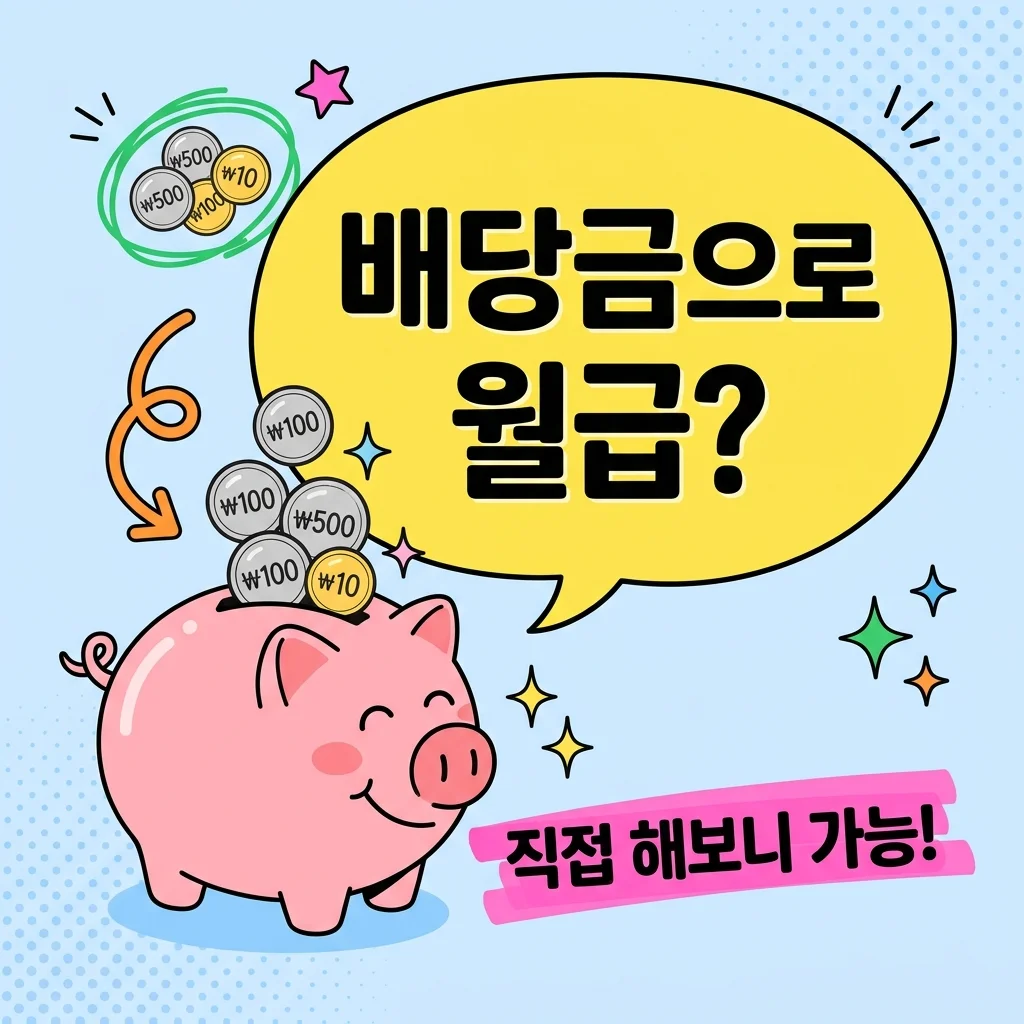 배당주 투자로 월급 만들기, 직접 해보니 의외로 중요한 3가지