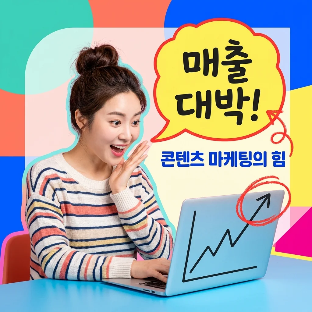 콘텐츠마케팅, 억지로 팔려 하지 마세요! 직접 해보고 느낀 매출 3배 비결