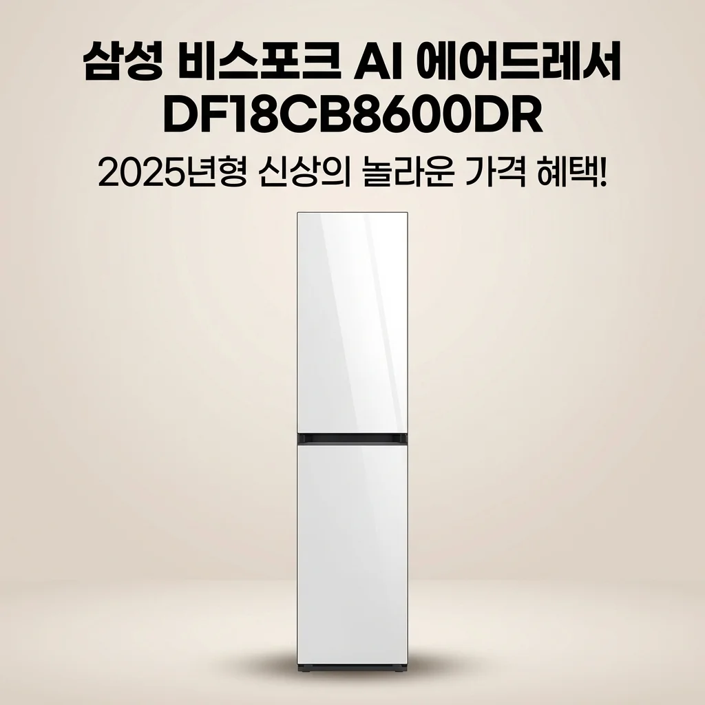 삼성 비스포크 AI 에어드레서 DF18CB8600DR, 2025년형 신상의 놀라운 가격 혜택