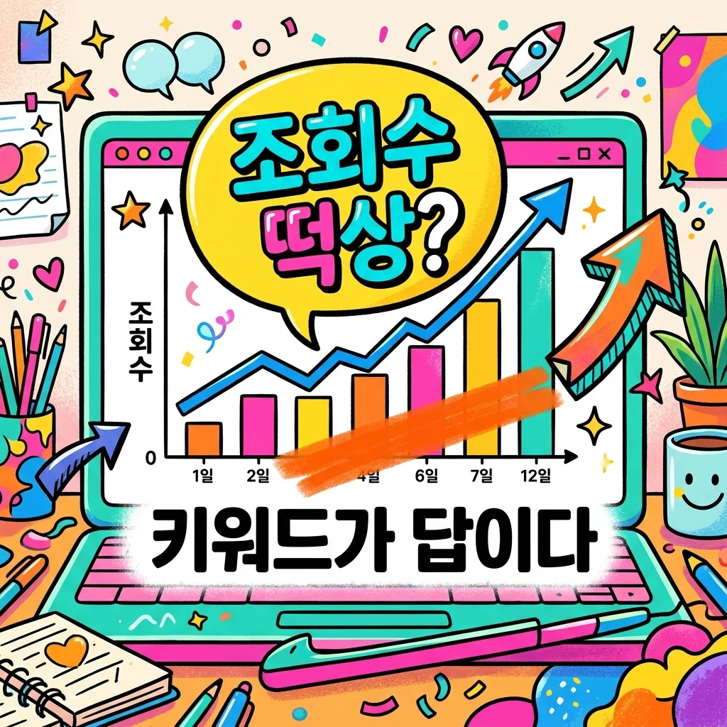 키워드분석, 방문자 2배 늘린 실전 노하우 (이거 모르면 고생해요)