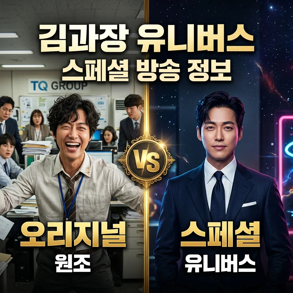 김부장 더 유니버스 방송일 내용 시즌2 완벽정리! 11회 아닌 스페셜?