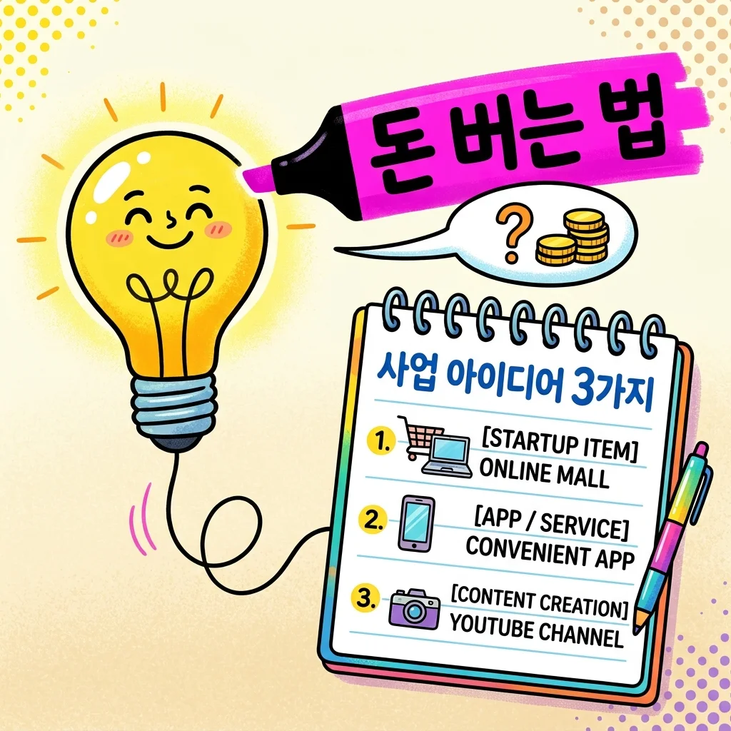사업아이디어 없어서 고민인가요? 제가 직접 해보고 찾은 3가지 비결