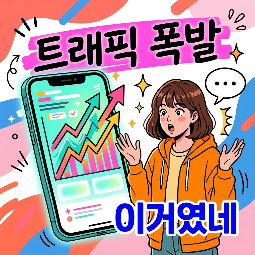 트래픽늘리기 정체기라면? 직접 해보고 효과 본 유입 경로 3가지