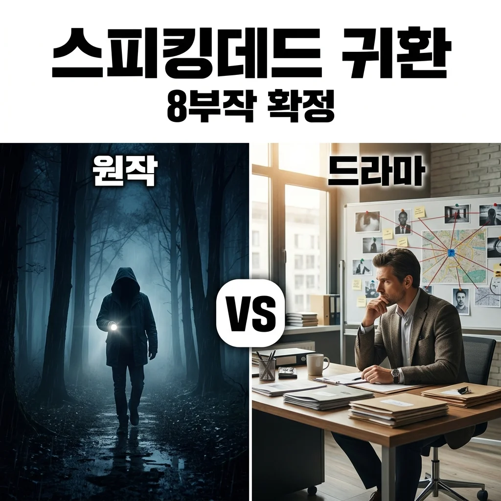 스피킹데드 8부작 귀환! 한석규 정유미 줄거리 원작 정보 총정리