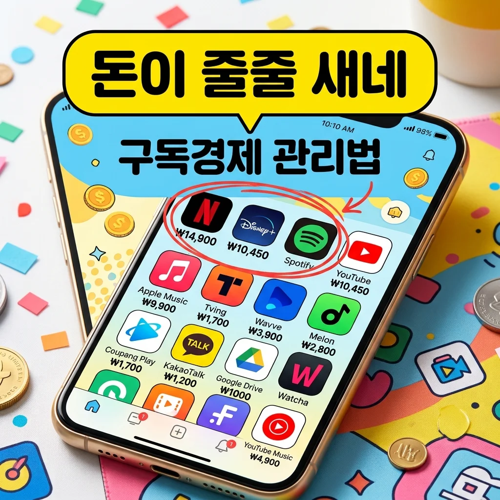 구독경제, 나도 모르게 새나가는 돈? 직접 관리해보니 의외였던 점