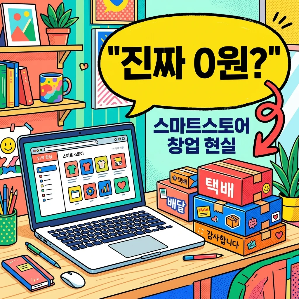 스마트스토어창업 비용 0원? 직접 해보고 깨달은 현실적인 시작 방법