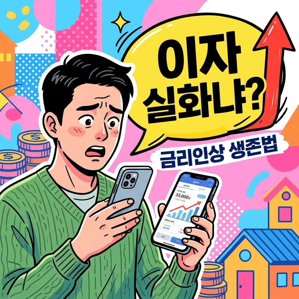 금리인상 대응법, 내 집값과 주식 지키는 현실적인 생존 전략 3가지