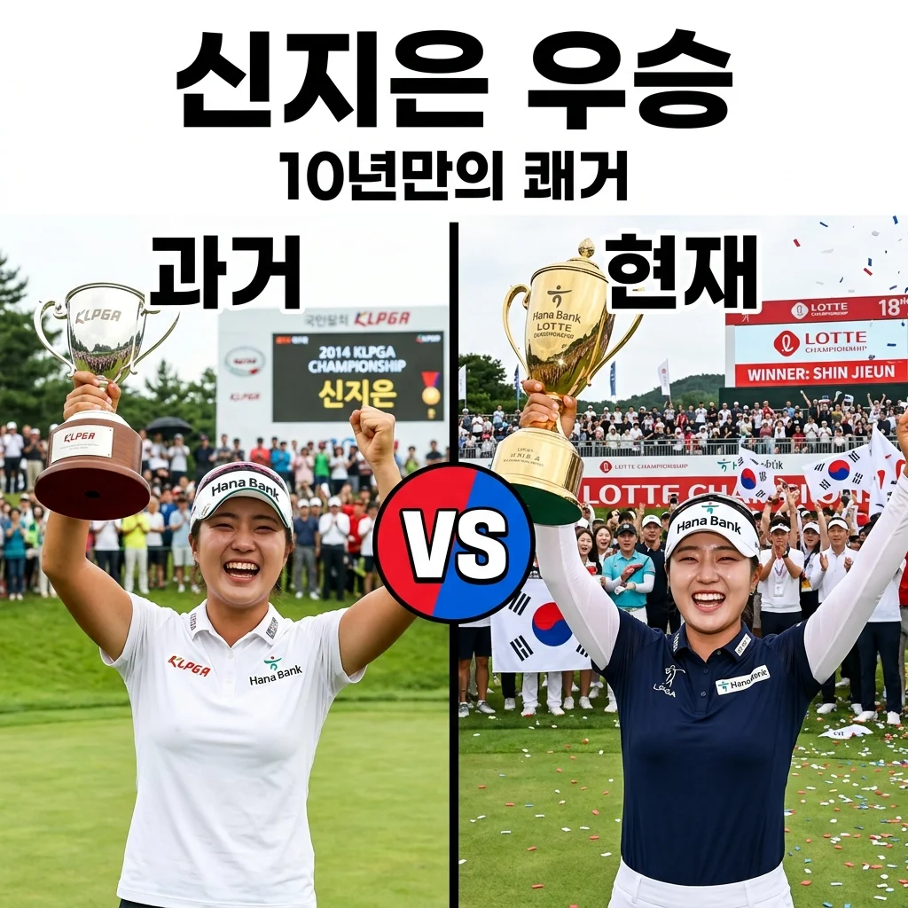 신지은프로 10년 만의 LPGA 우승! 스코틀랜드 오픈 통산 2승 쾌거