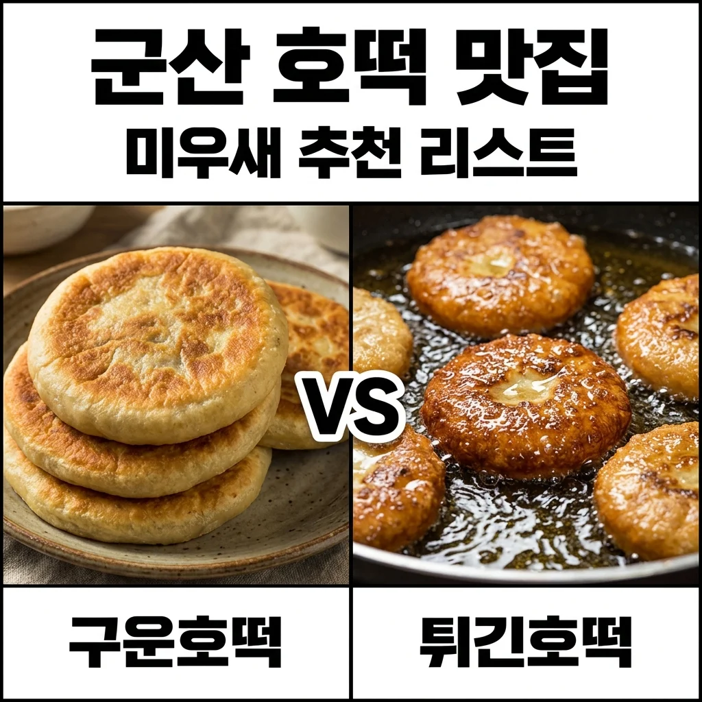 군산 호떡 맛집 추천 미우새 린 중동호떡 위치 가격 웨이팅 꿀팁