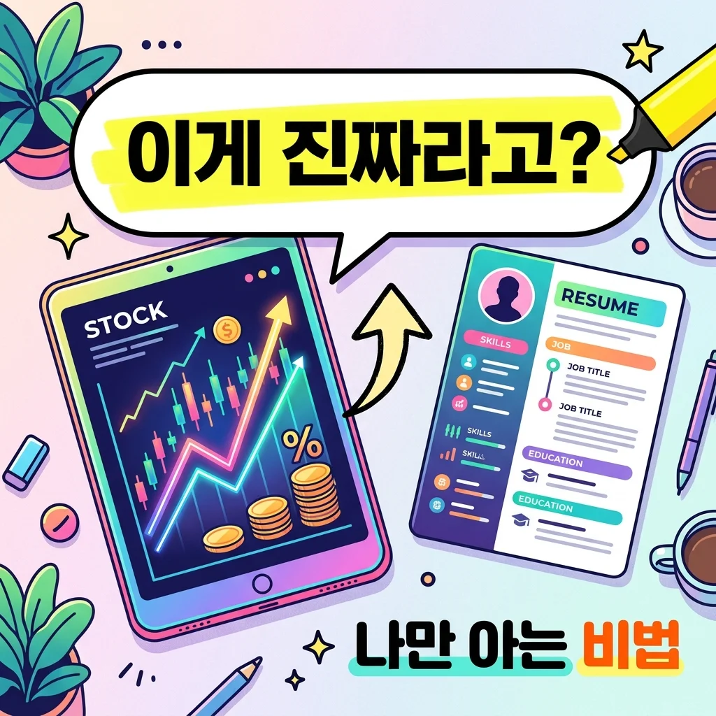 포트폴리오 구성, 이거 하나 바꿨더니 수익률과 합격률이 달라졌어요
