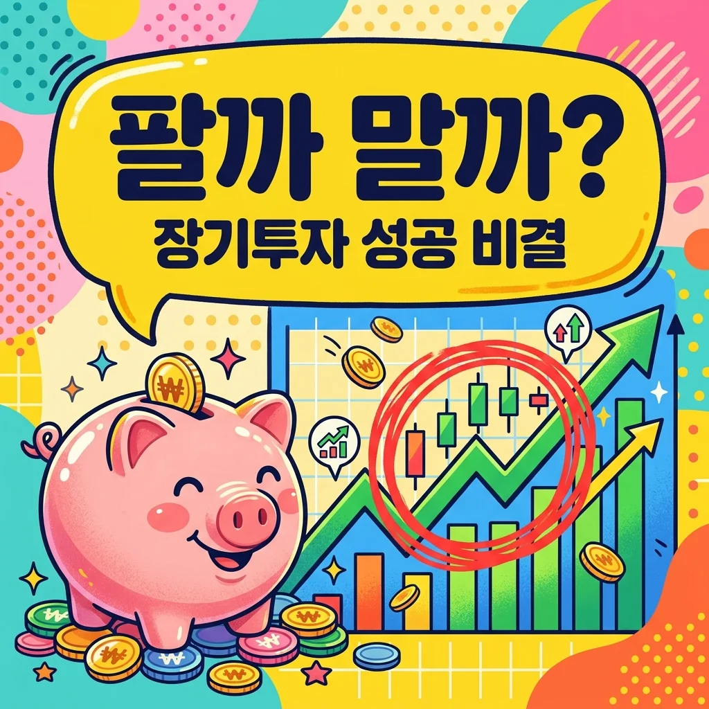 장기투자 성공하려면? 직접 겪어본 수익률 차이와 절대 팔지 않는 법