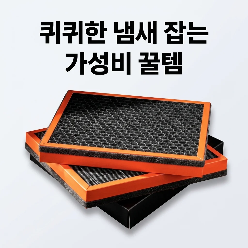 벤딕트 에어컨필터 A-11 활성탄 자동차 필터, 퀴퀴한 냄새 잡는 가성비 꿀템