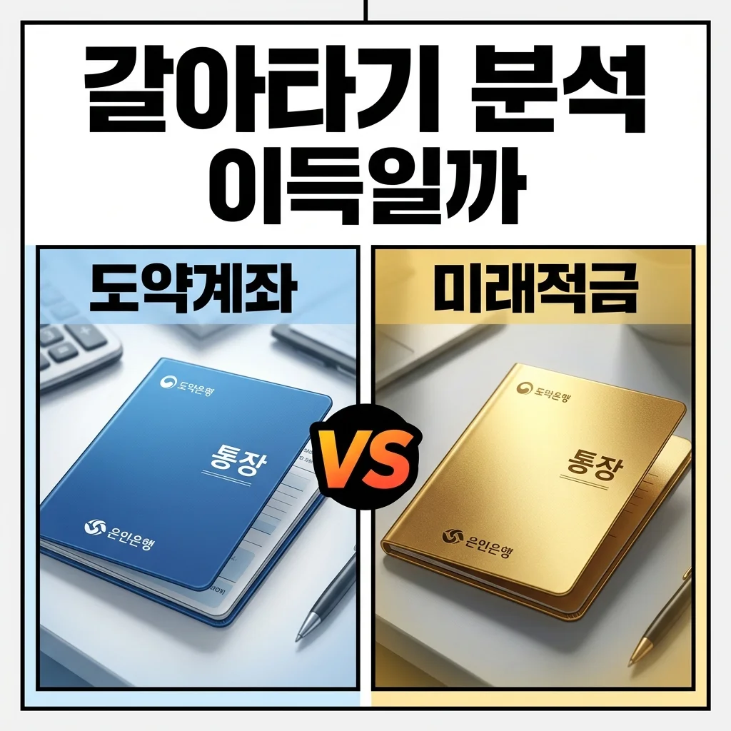 청년미래적금 갈아타기 손해 안 보는 법! 청년도약계좌 비교 총정리