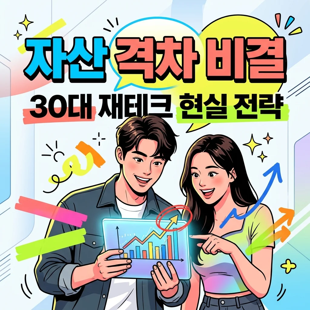 30대재테크, 똑같이 벌어도 자산 격차 벌어지는 진짜 이유 (현실 전략)