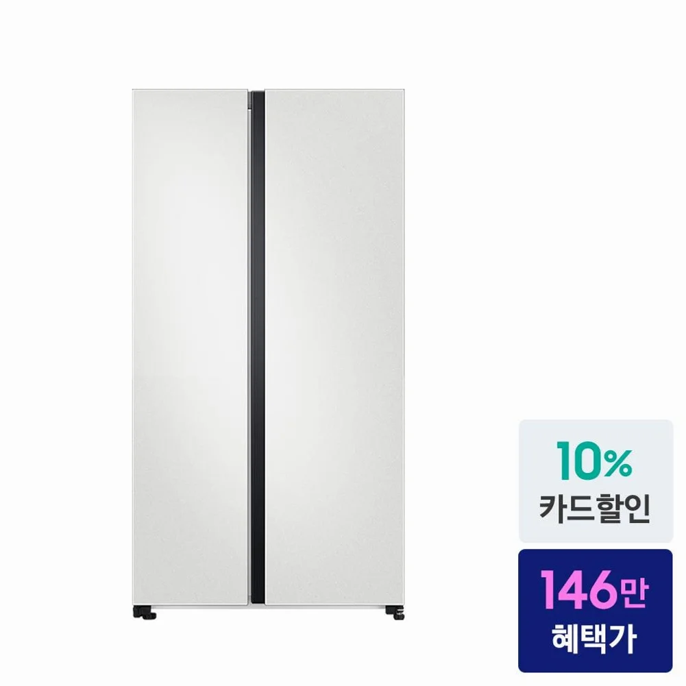 삼성 비스포크 냉장고 RS70F84N2Y 양문형 852L 메탈쿨링 2도어 코타화이트 AI 상세 이미지 2