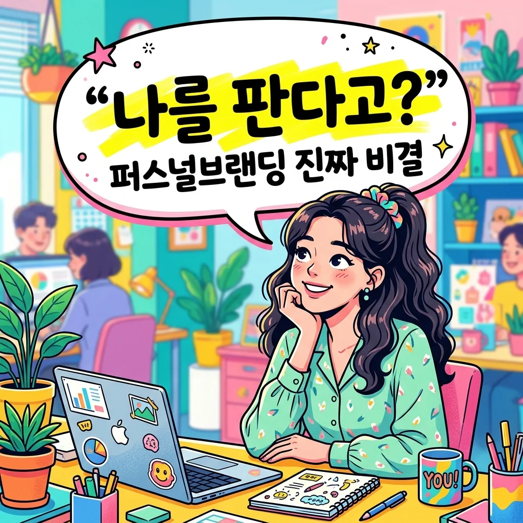 퍼스널브랜딩, 아직도 남 얘기 같나요? 제가 직접 해보고 깨달은 수익화 비결