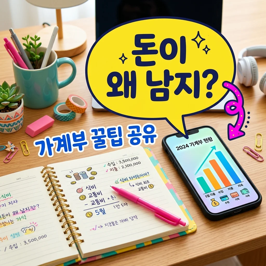 가계부 쓰는법, 작심삼일 탈출하고 돈 모으는 진짜 현실 후기