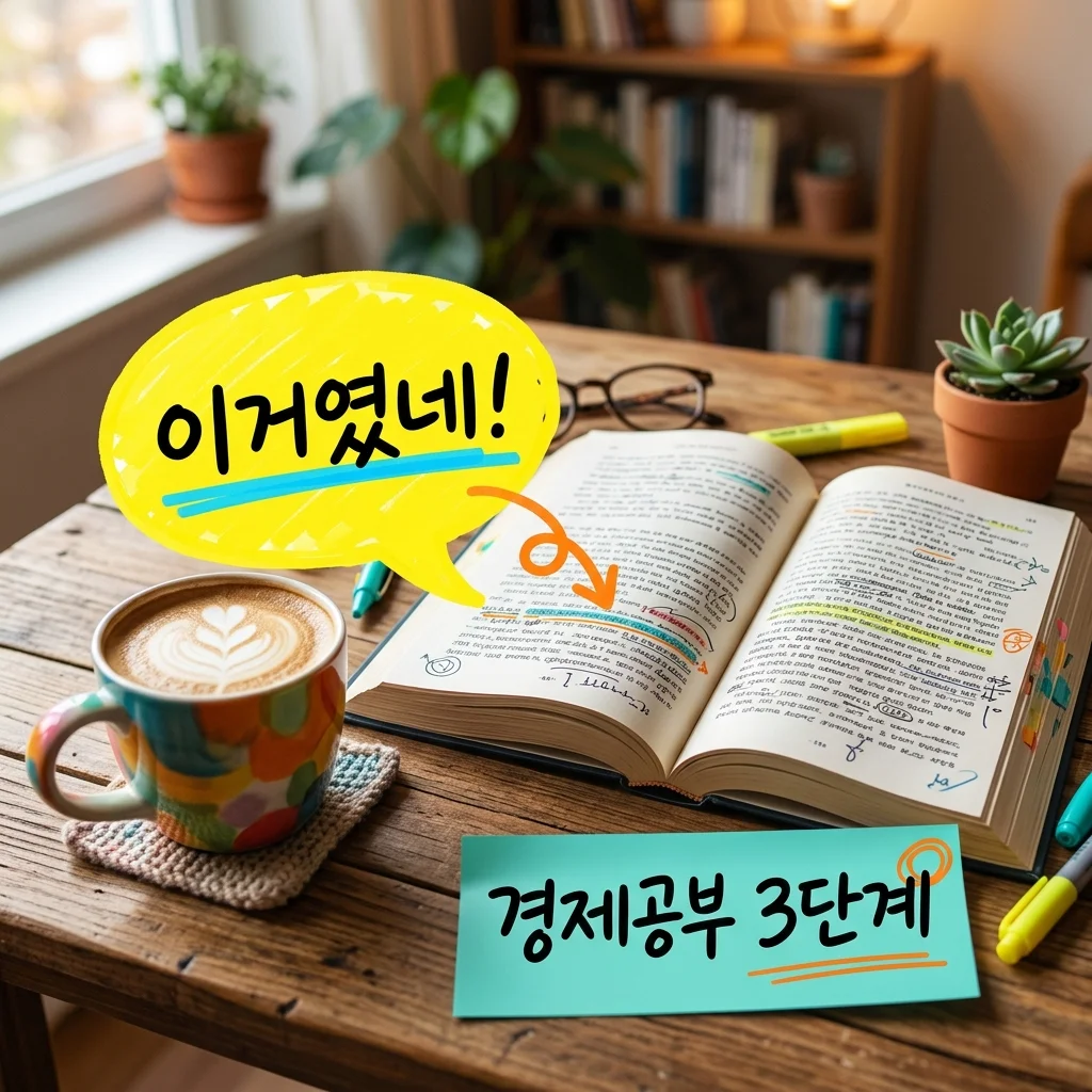 경제공부, 무작정 시작하면 1주일도 못 가요 (제가 성공한 3단계)