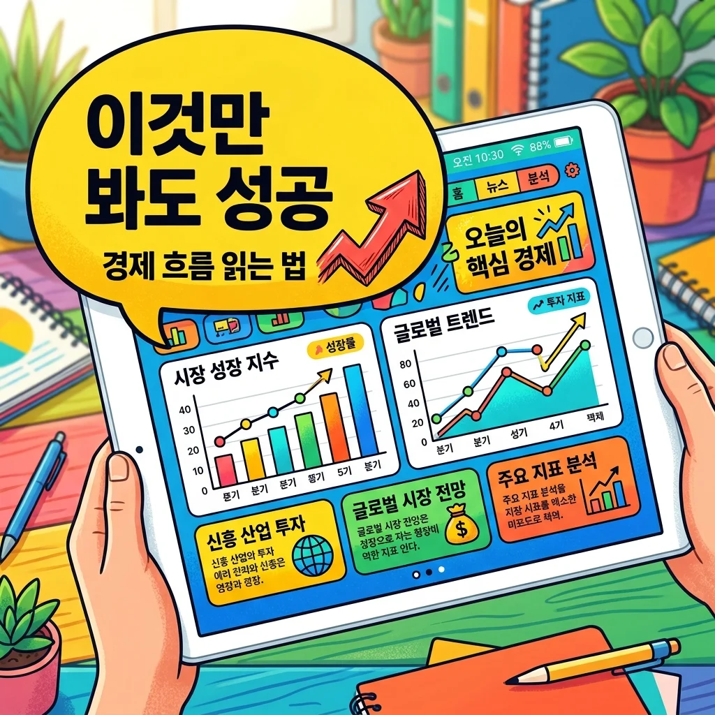 경제뉴스, 매일 봐도 어렵나요? 5분 만에 핵심만 골라 읽는 노하우