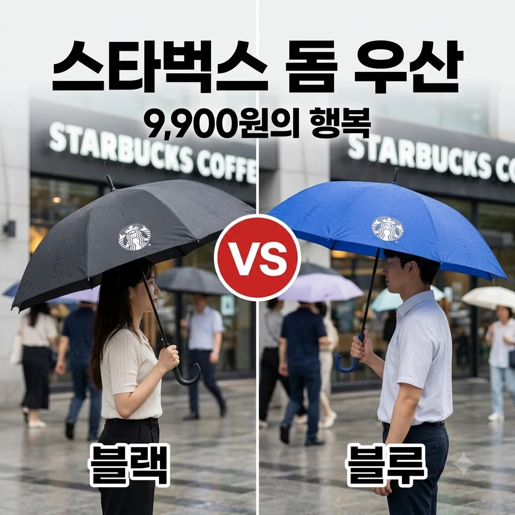 스타벅스 돔우산 별 20개 교환 방법 및 실시간 재고 확인 꿀팁