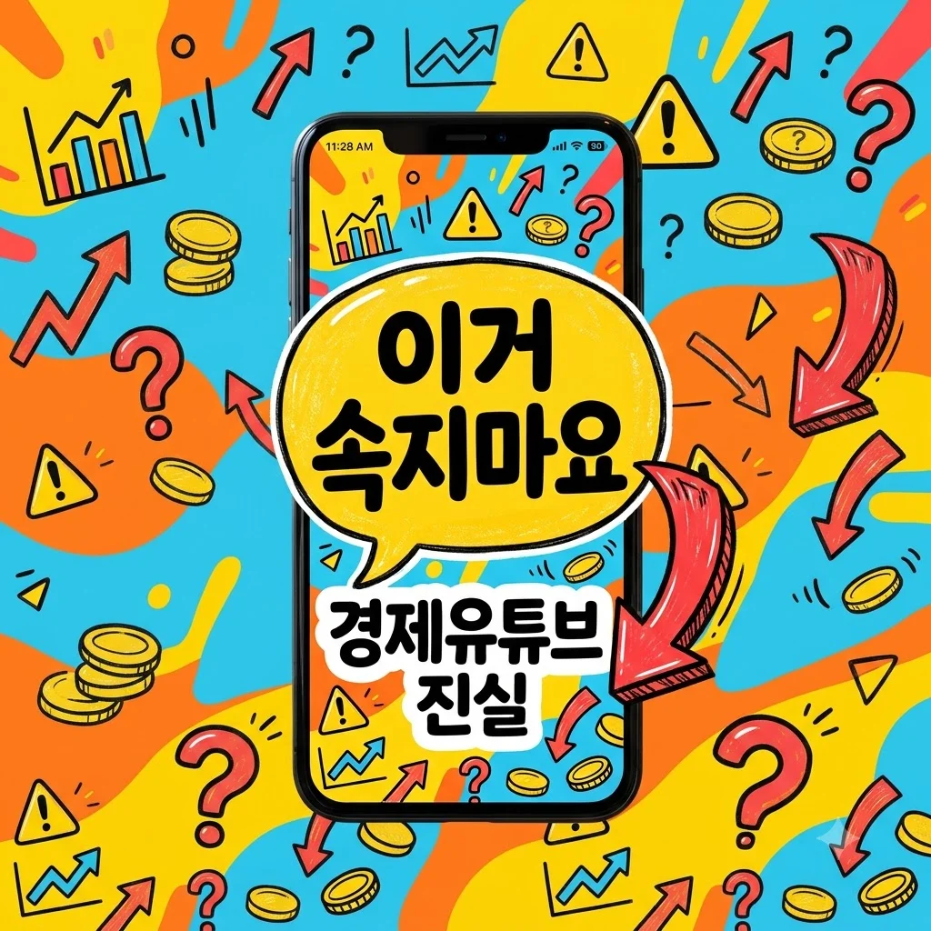 경제유튜브 맹신하다가 통장 털릴 뻔? 직접 겪어본 찐활용법 5가지