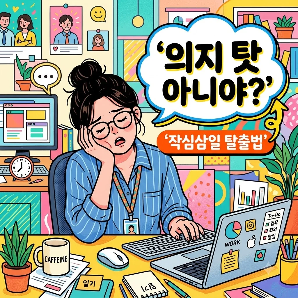 자기계발 매번 작심삼일? 의지 탓하지 말고 이 '설계'부터 바꾸세요