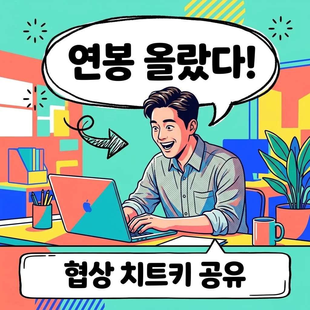 연봉올리기, 이직 안 하고 10% 올린 실전 협상 노하우 3가지