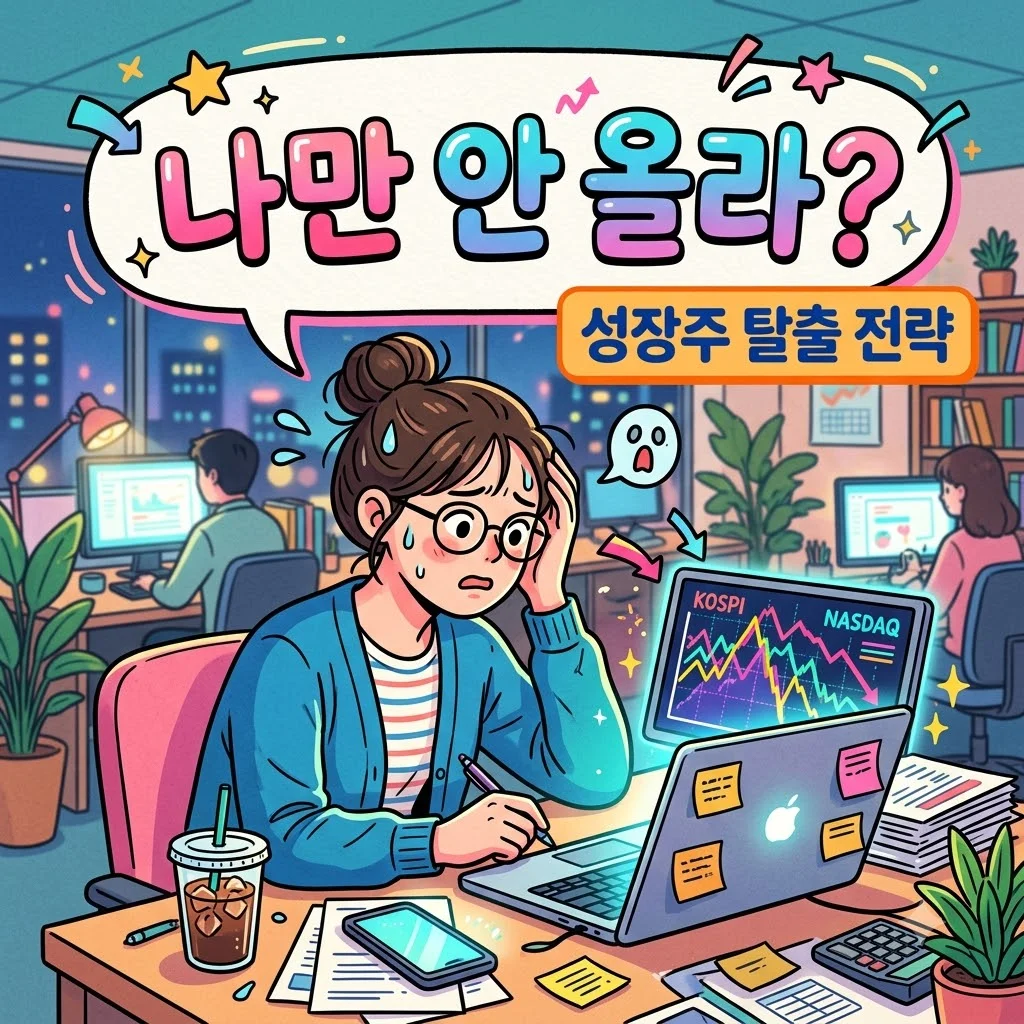 성장주 투자, 나만 고점에 물리나? 직접 겪고 깨달은 수익 공식