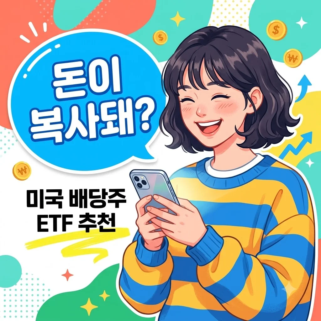미국 배당주 ETF, 월급처럼 받는 방법 (직접 투자해보니 꽤 쏠쏠하네요)