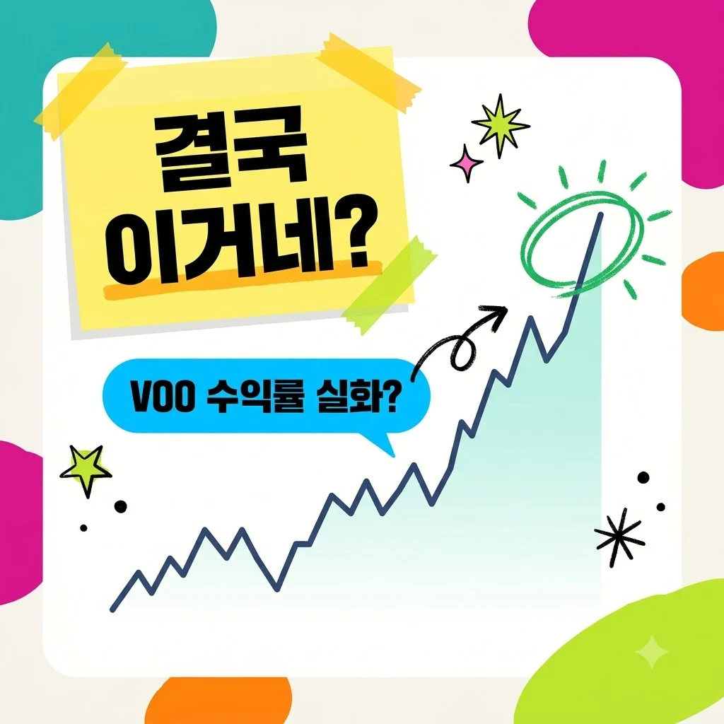 VOO ETF 분석, 직접 사보니 알겠네요. S&P500 투자 전 꼭 보세요