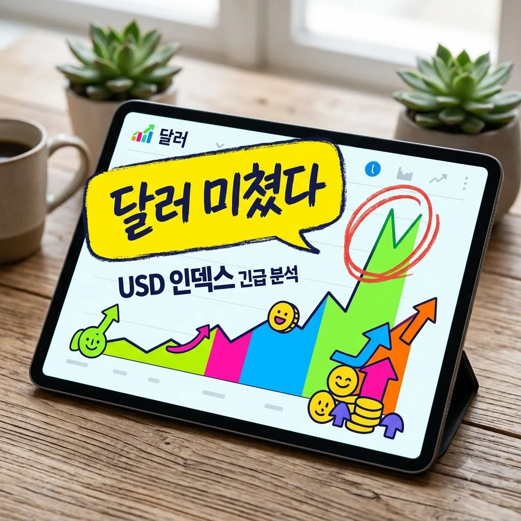 USD 인덱스 동향, 달러 더 오를까요? 직접 체크해 본 현재 상황