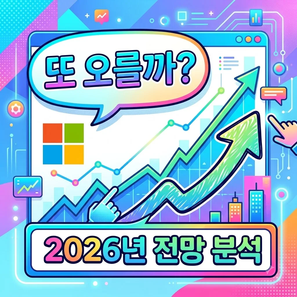 마이크로소프트 주식 전망, 2026년에도 계속 담아야 할까? 직접 분석해본 결과