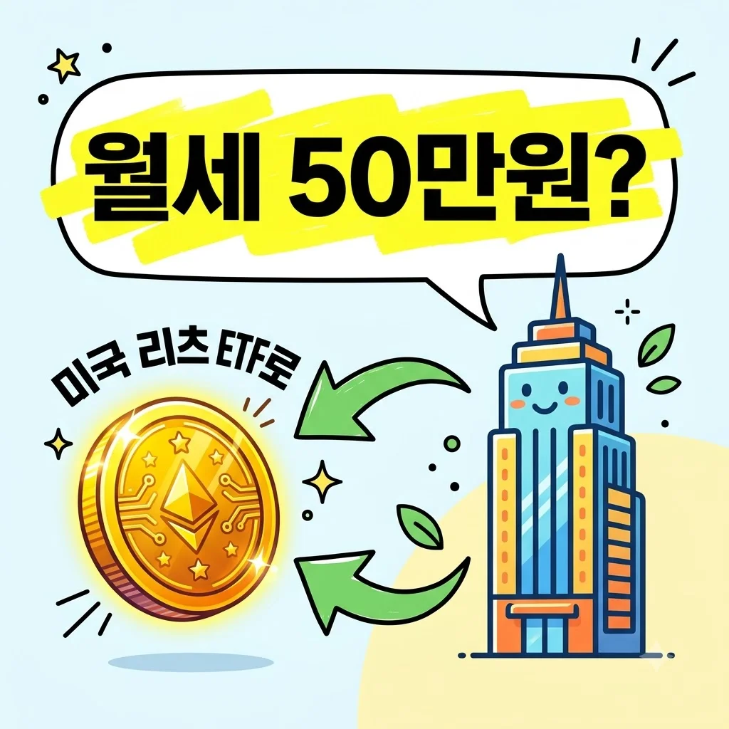 미국 리츠 배당주 ETF 추천, 월 50만원 배당금 만드는 현실적 방법 (직접 해보니 이렇네요)