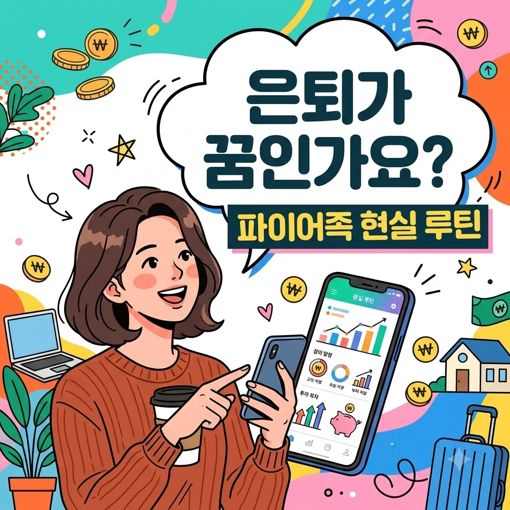 파이어족 재테크 루틴, 자산 5억 만든 현실적인 5가지 습관