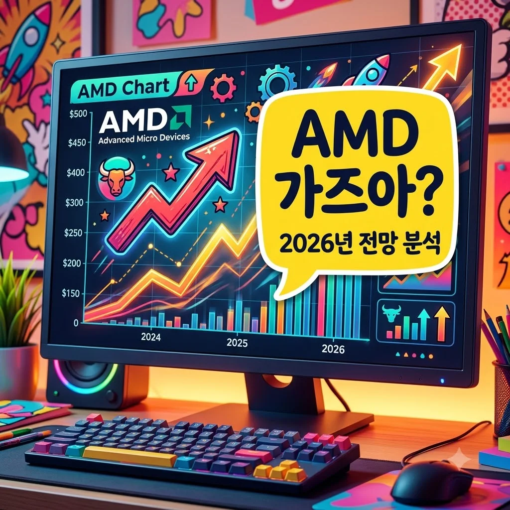 AMD 주가 동향, 지금 들어가도 될까? 직접 뜯어본 2026년 하반기 전망