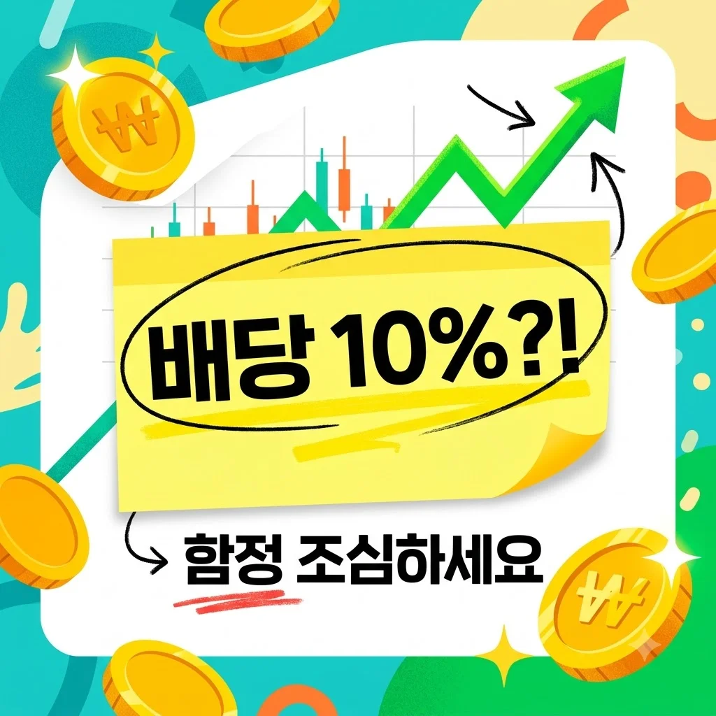 배당률 높은 국내주식, 연 10% 넘는다고? 덥석 물면 안 되는 이유