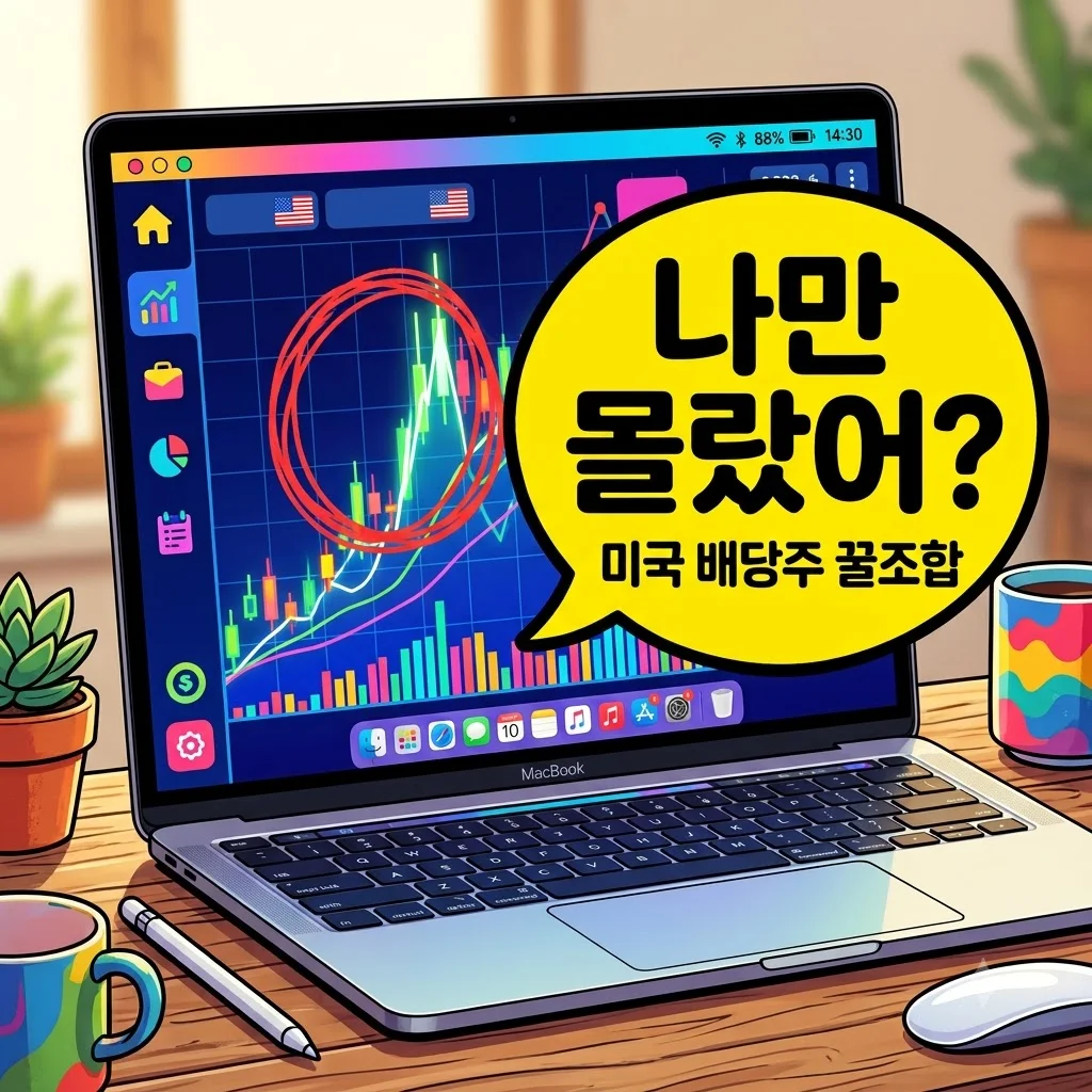 미국 배당주 추천, 아직도 SCHD만 사세요? 제가 바꾼 꿀조합 TOP 3