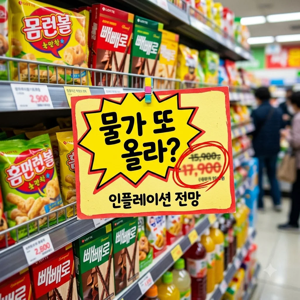 인플레이션 전망, 내 월급만 빼고 다 오를 때 꼭 확인해야 할 자산 방어법