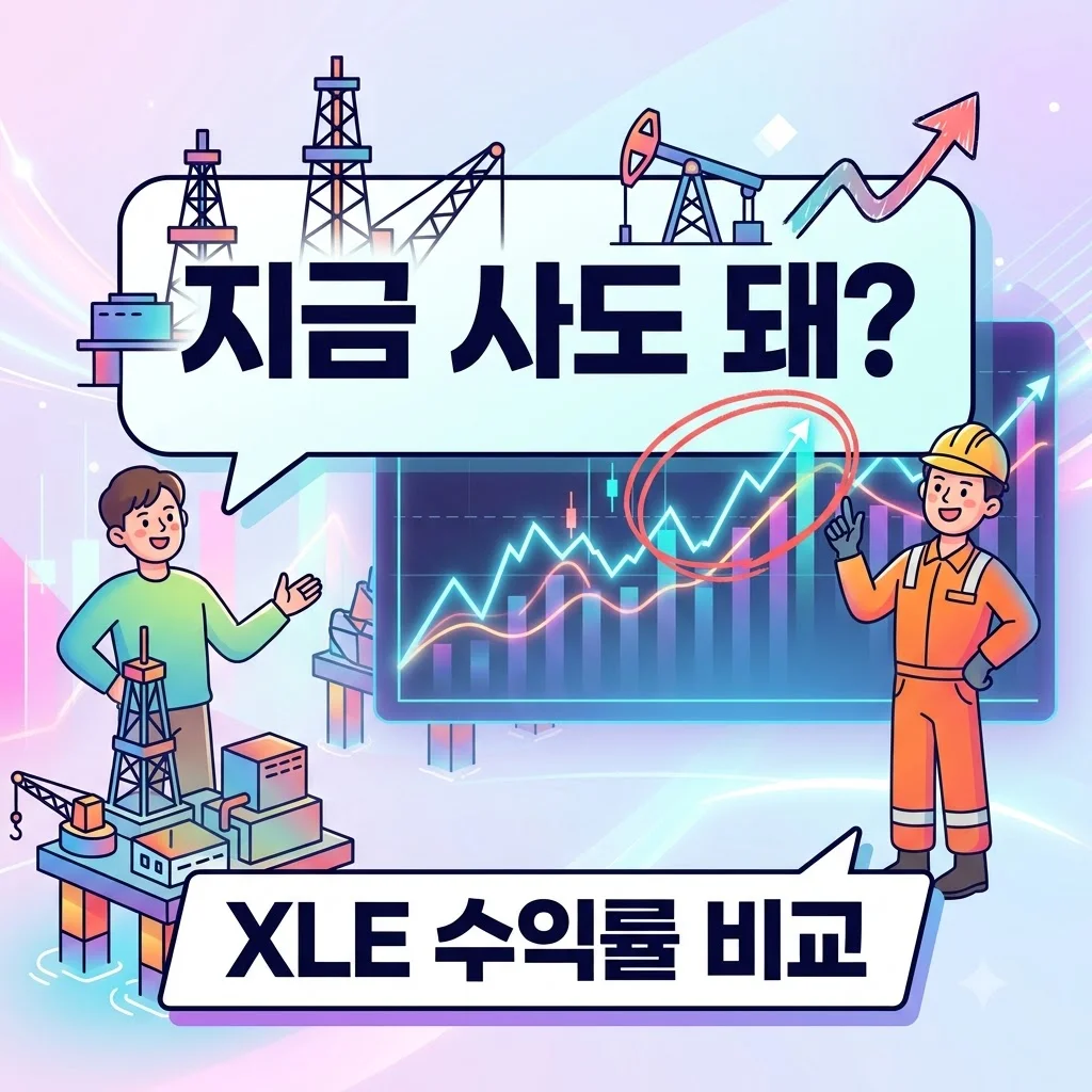 에너지 XLE ETF 지금 사면 손해? 직접 비교해본 배당과 주가 전망