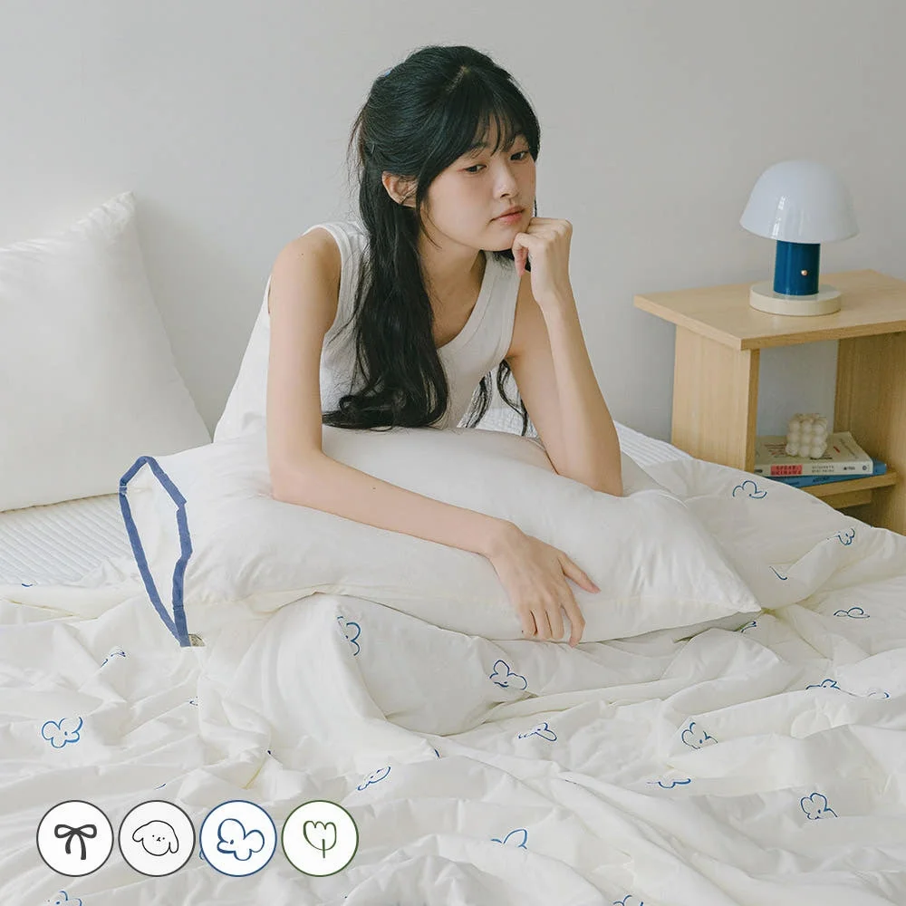 [네이버단독] 바자르 이불 냉감 시즈닝 소프트 양면 여름 차렵이불 SS 상세 이미지 3